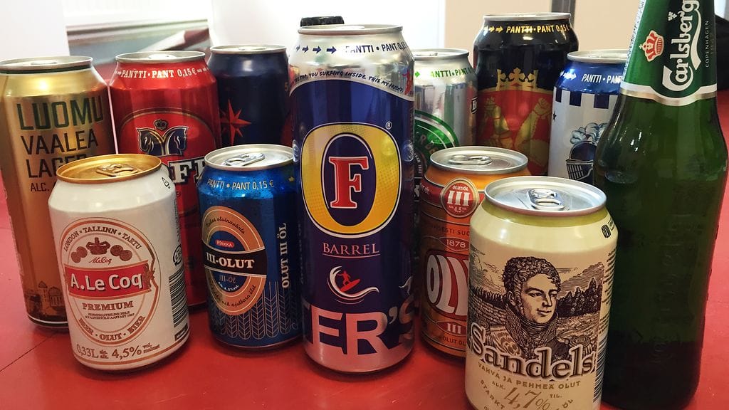 Suomalaisille maistuvat vaaleat lagerit