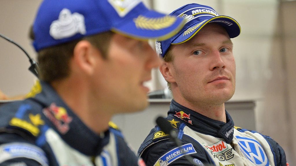 Jari-Matti Latvala ja Sebastien Ogier