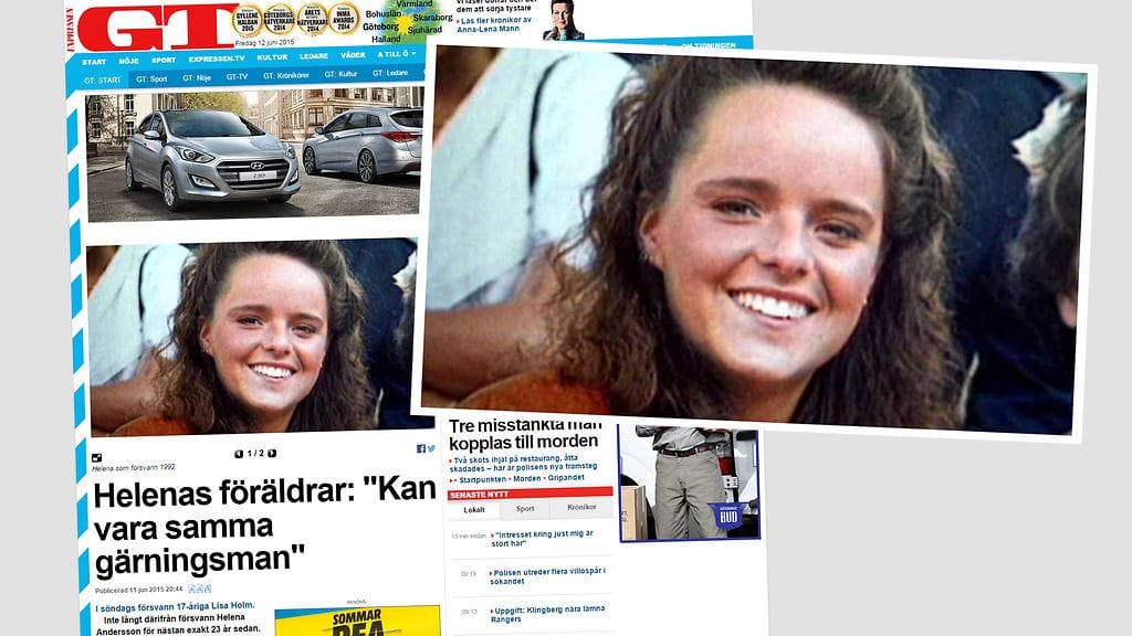 Kuvakaappaus Expressen-lehden jutusta.