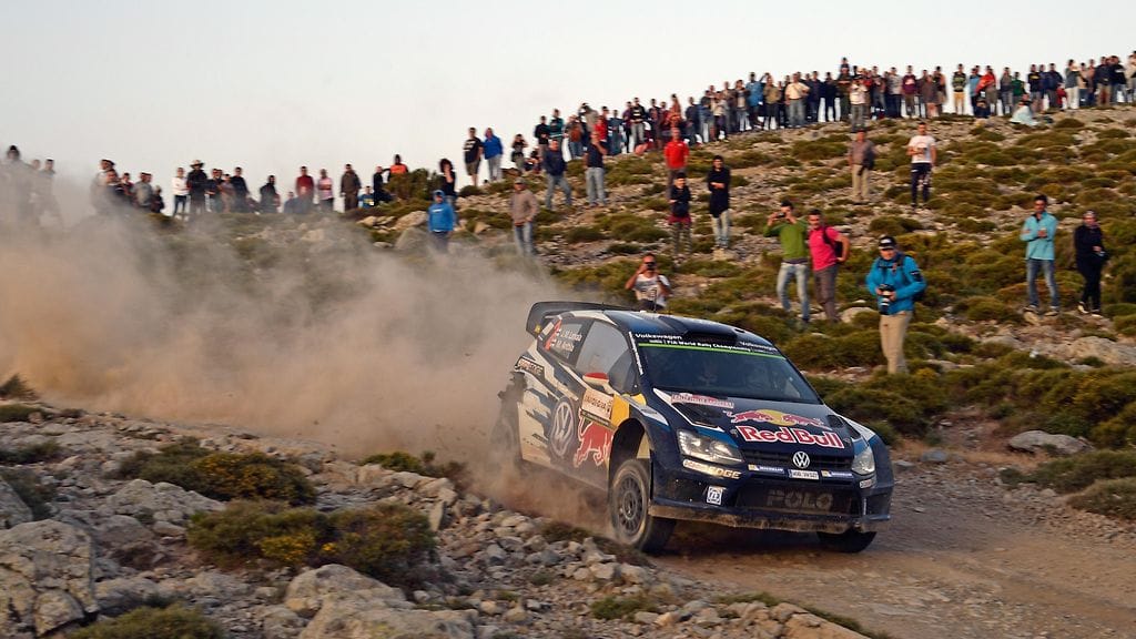 Jari-Matti Latvala ajaa kisassa kuudentena.