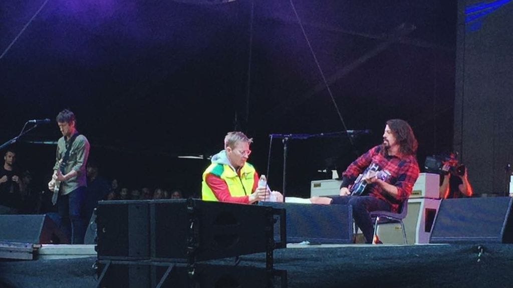 Foo Fighters Ruotsin Göteborgissa 12.6.2015. Kuva: Lukijan kuva (1)