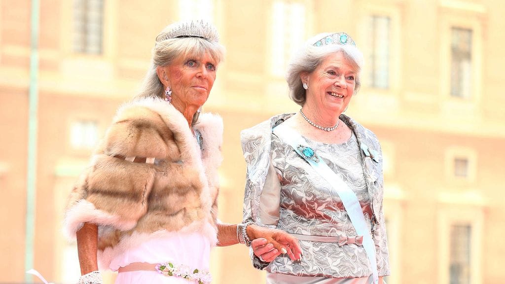 Kaarle Kustaan sisaret, prinsessa Birgitta ja prinsessa Margaretha. (1)