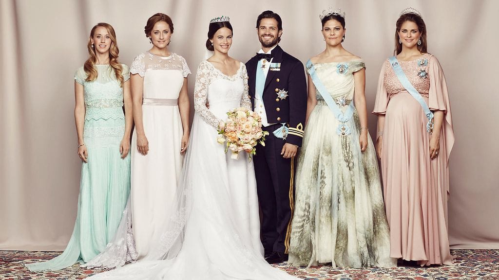 Sara ja Lina Hellqvist, Sofia ja Carl Philip, Victoria ja Madeleine