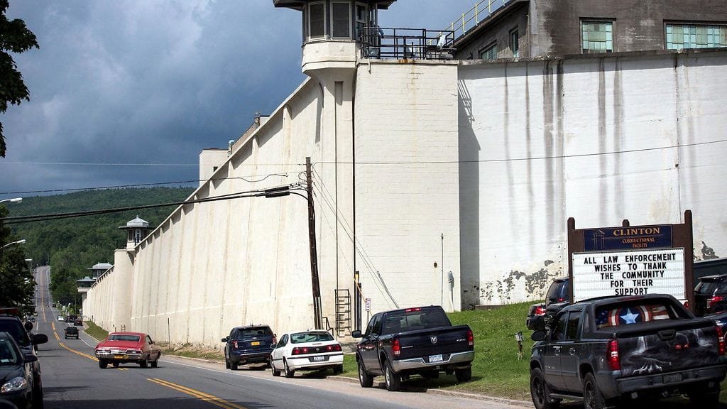 New Yorkin osavaltiossa sijaitseva Clintonin vankila, josta kaksi vankia pakeni kesäkuun alkupuolella.