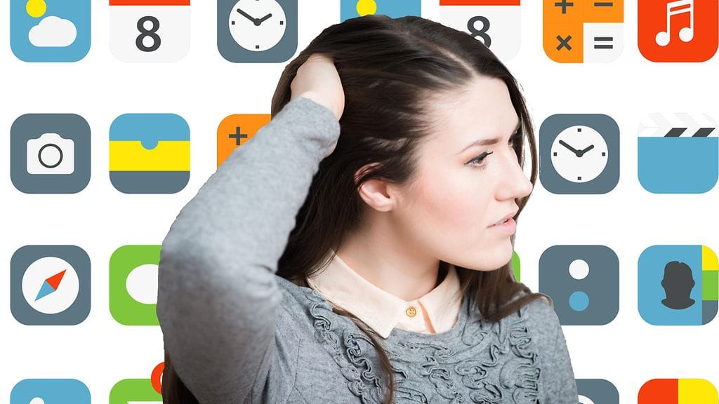 Some-ikoneja ja stressaava nainen (1)