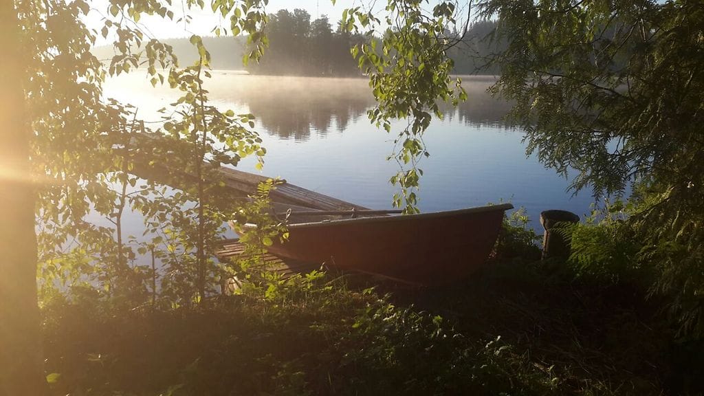 mökki, laituri, lemi, suomi, kesä