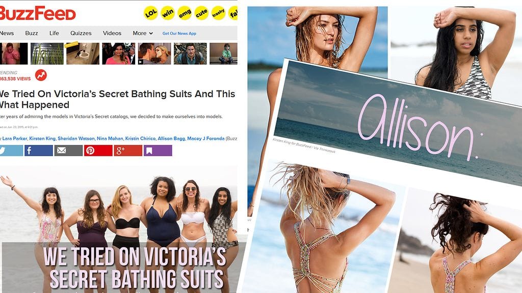 Kuvakaappaus Buzzfeedistä