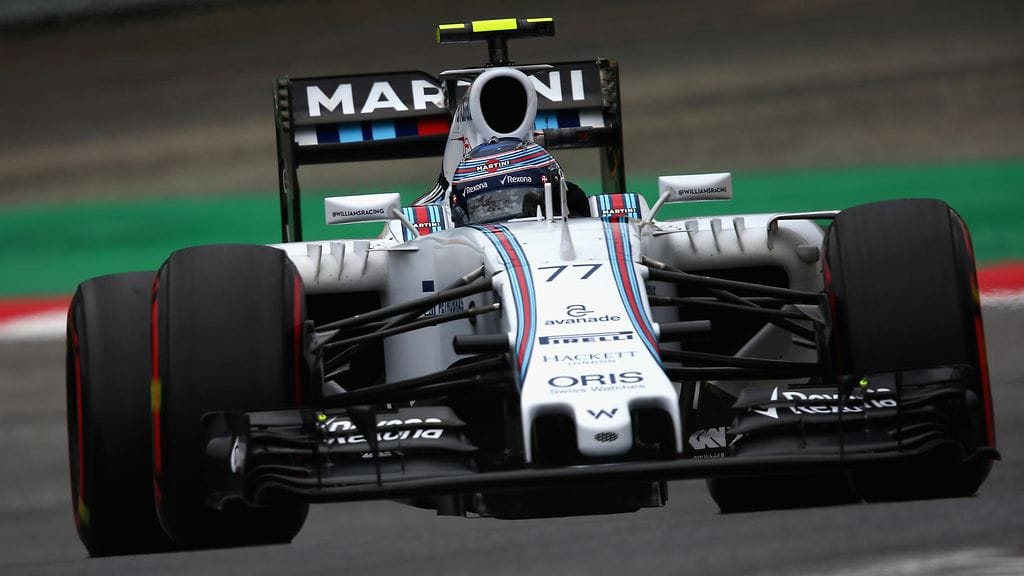 Valtteri Bottas Red Bull Ring -radalla viime viikonloppuna.