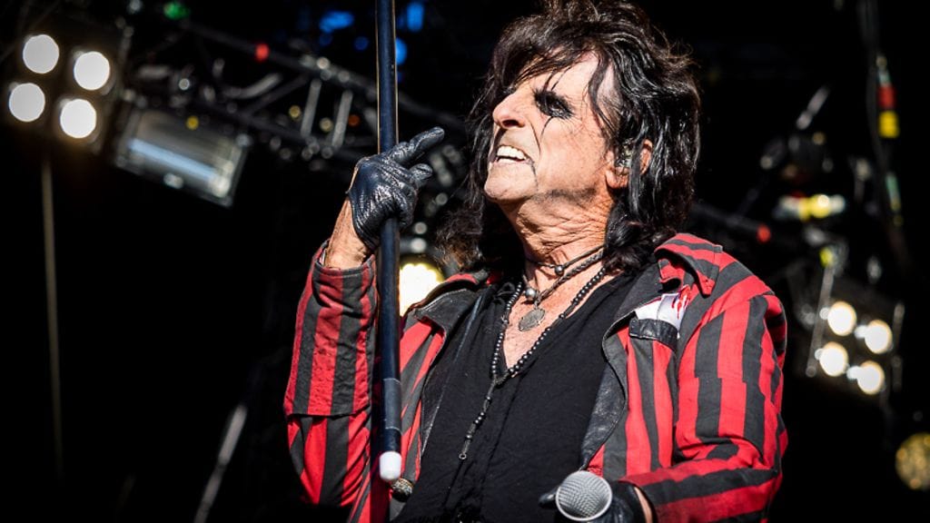 Alice Cooper rokkasi 28. kesäkuuta Tuska Festivalilla Helsingissä.