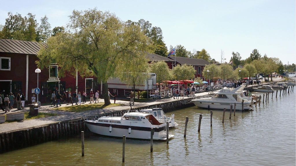 Uudenkaupungin venesatama.