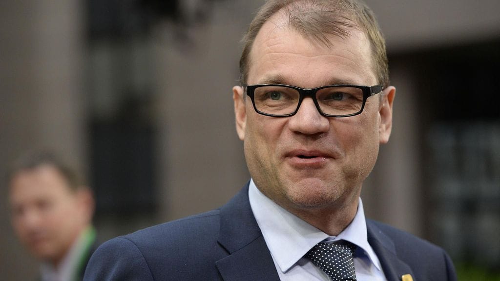 Pääministeri Juha Sipilä