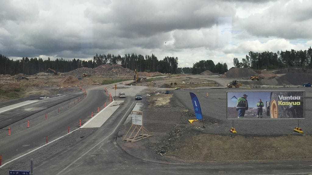 Vehkalan asema on viimeinen uuden kehäradan pysäkki