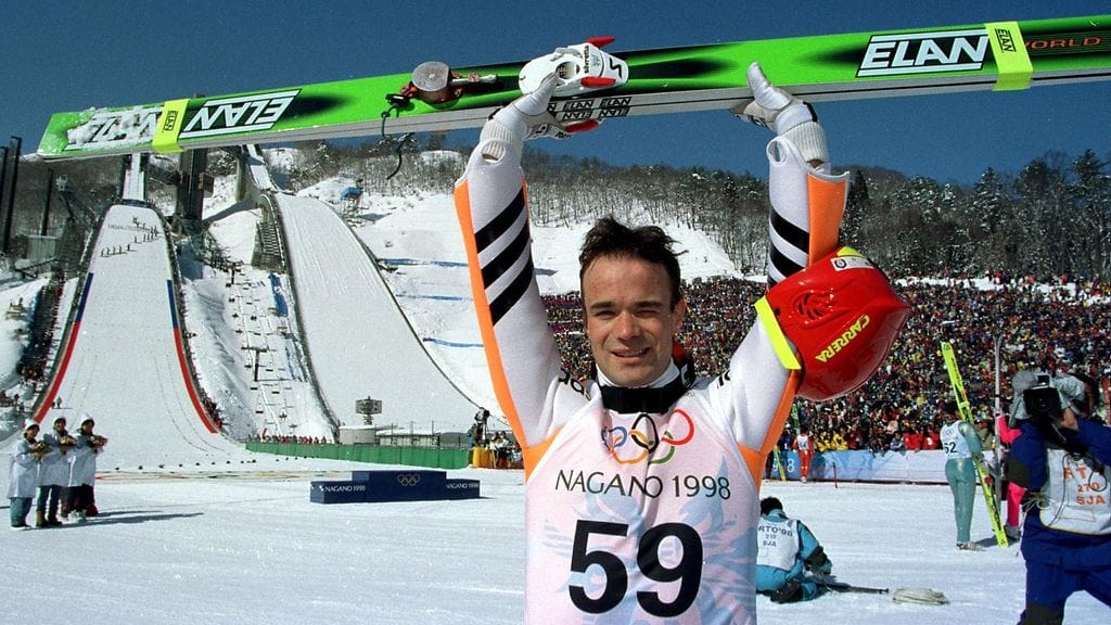 Jani Soininen voitti K90 -mäen kisan Naganossa.