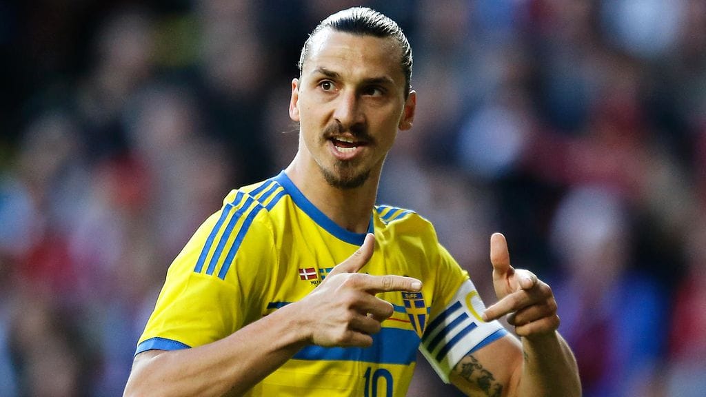 Zlatan Ibrahimovic on Ruotsin jalkapallon suurin tähti.