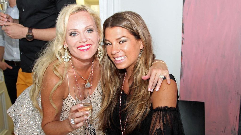 Jordan Danielle Falcusan ja Sirpa Selänne