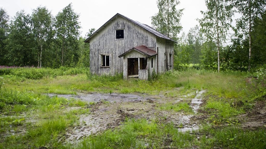 Autiotalo Leppävirralla.