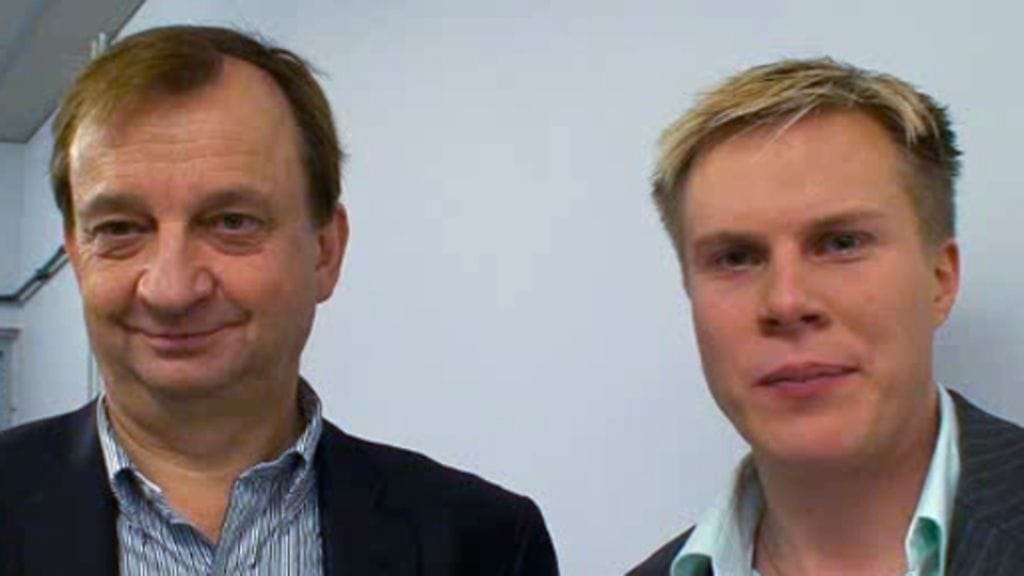 Hjallis Harkimo ja Antti Seppinen. Kuva: MTV3.