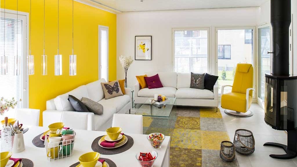 Villa Chilin alakerrassa on aina aurinkoista.