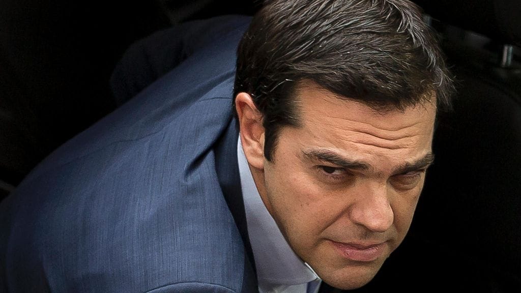 Pääministeri Alexis Tsipras.