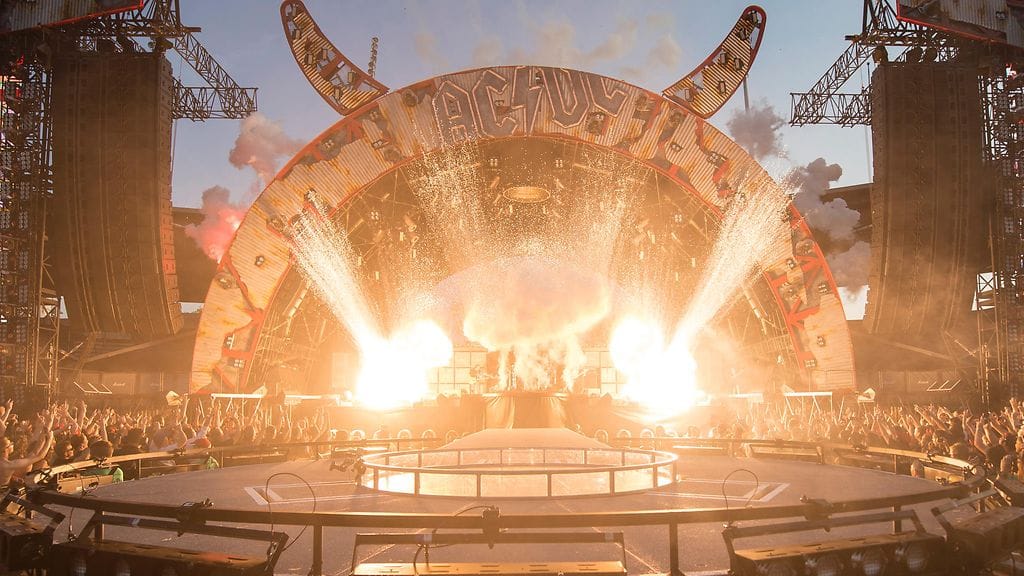 Tältä näytti AC/DC:n keikalla Sveitsin Zürichissä kesäkuun alussa.