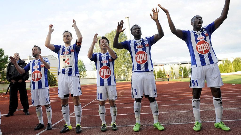 HJK voitti viikolla Ventspilsin.