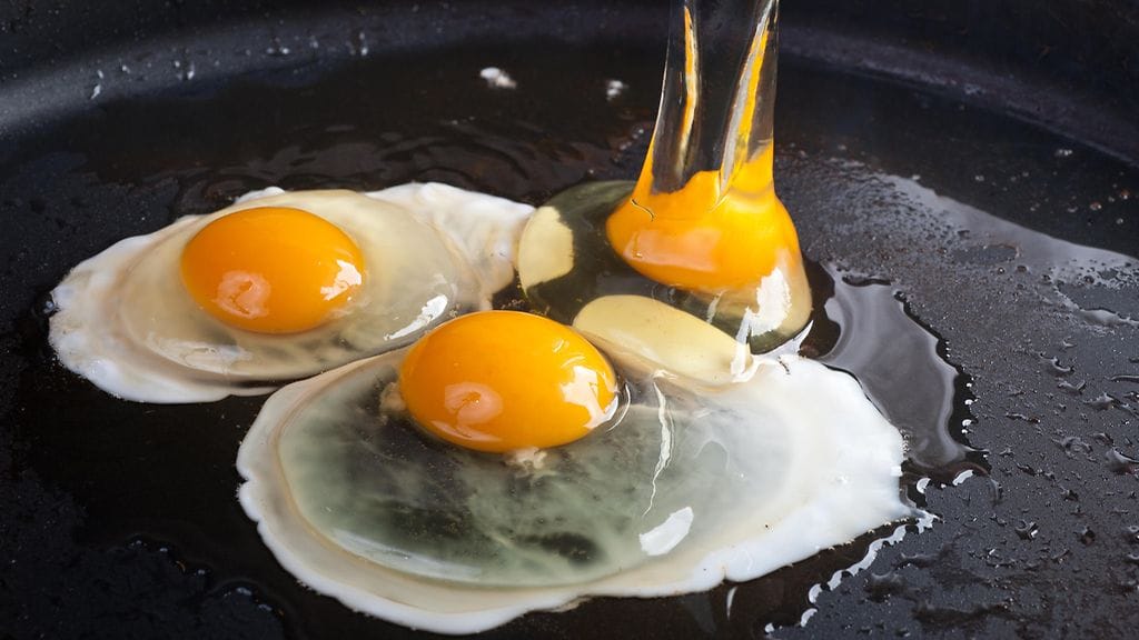 Muista käyttää valmistukseen pinnoitettua pannua.