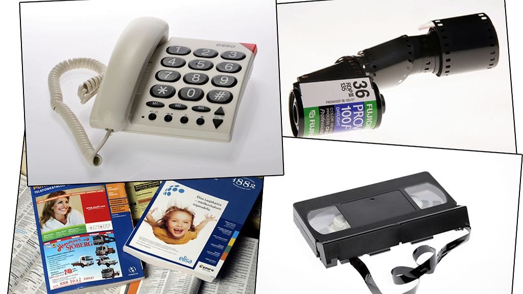 Arvaatko, mikä laite on korvannut nämä kaikki vempeleet?