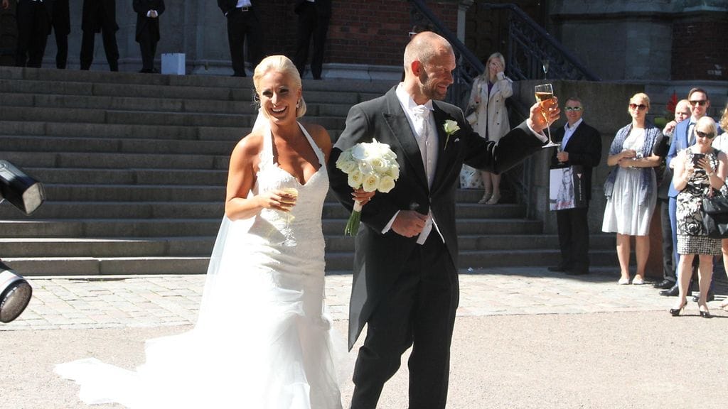 Nanna ja Jere Karalahti avioituivat elokuussa 2015.