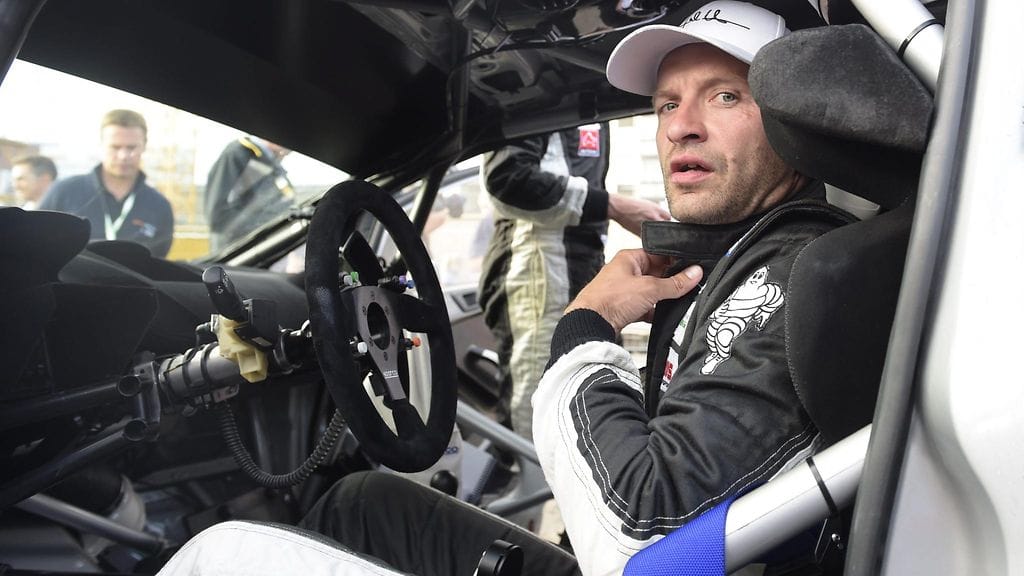 Juho Hänninen kilpaili viime vuonna Suomen MM-rallissa Fordin WRC-autolla.