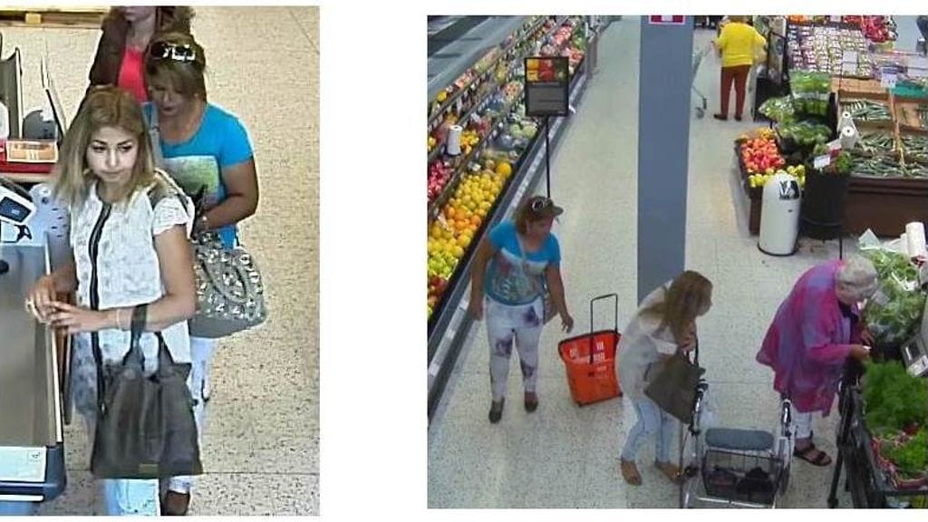 Poliisi pyytää havaintoja naiskaksikon liikkeistä ja heidän käyttämästään autosta ja mahdollisista tekijäkumppaneista. Kuva:Poliisi