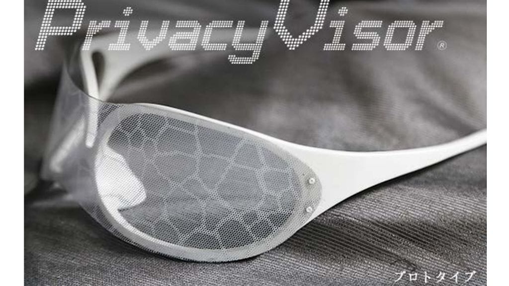 Privacy Visor -lasien väitetään estävän kasvojentunnistuksen.