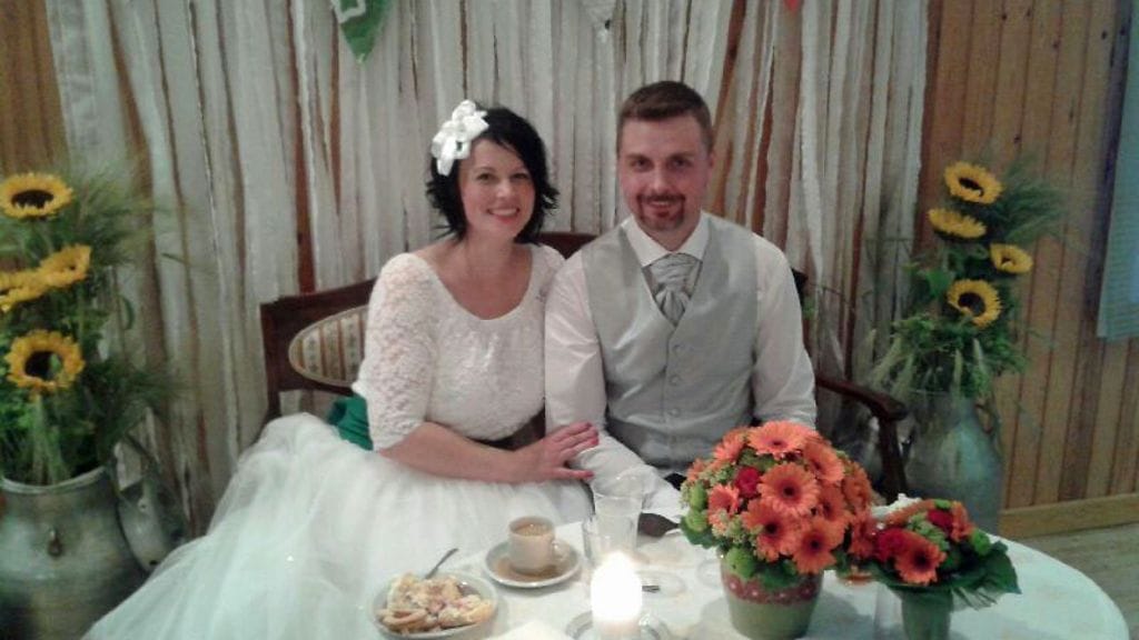 Vilja ja Esa hääkuva