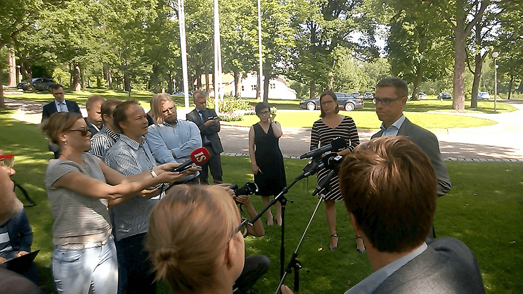 Valtiovarainministeri Alexander Stubb kertoi tänään ensi vuoden budjetista.