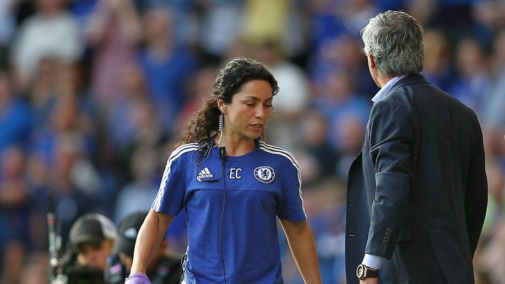 Jose Mourinho ja Eva Carneiro.