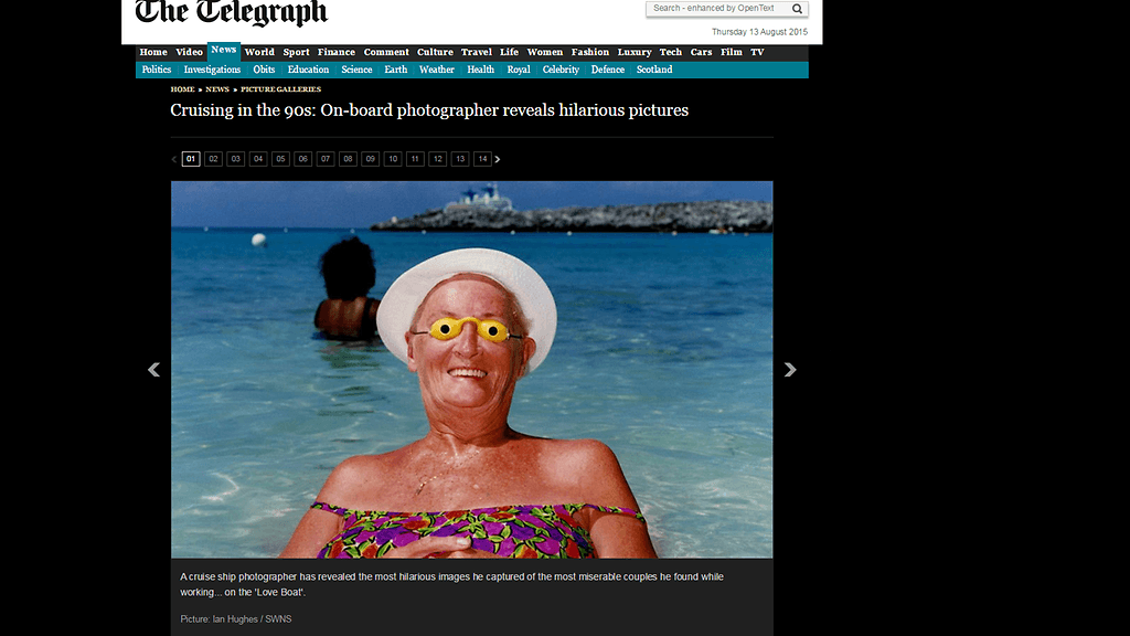 Kuvakaappaus/Telegraph.co.uk