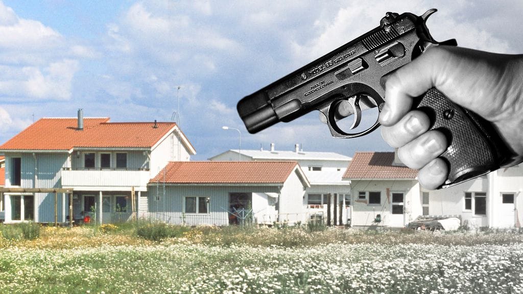 MTV Uutisten tietojen mukaan iäkäs mies oli puolustautunut ampuma-aseella. Kuvituskuva.