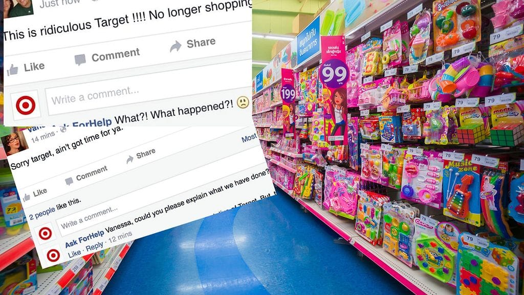 Target-kauppaketju päätti poistaa tyttöjen tai poikien lelujen luo johtavat opasteet. Kuvituskuva.