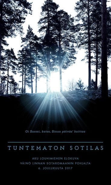 Tuntematon sotilas juliste