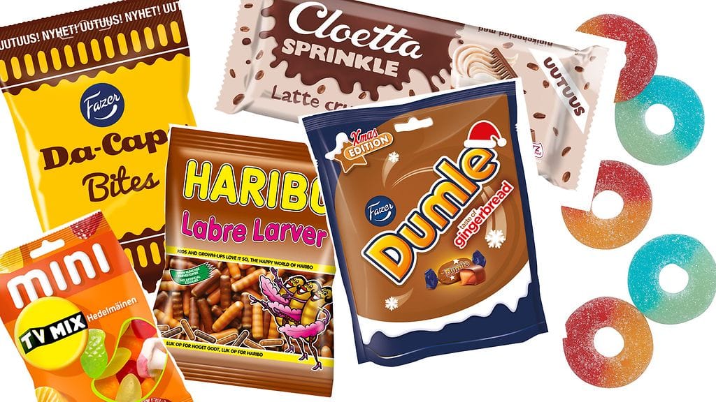 Makeisvalmistajien uutuusmakeisia syksylle 2015.