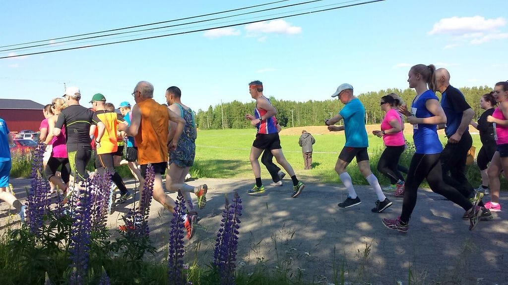 Heinäkuussa noin 400 hölkkääjää kokoontui juoksemaan Kuoleman Hölkkää.
