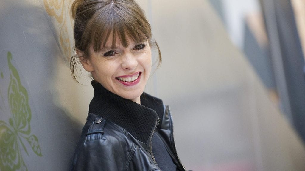 Koirankouluttaja Victoria Stilwell Helsingissä 2012