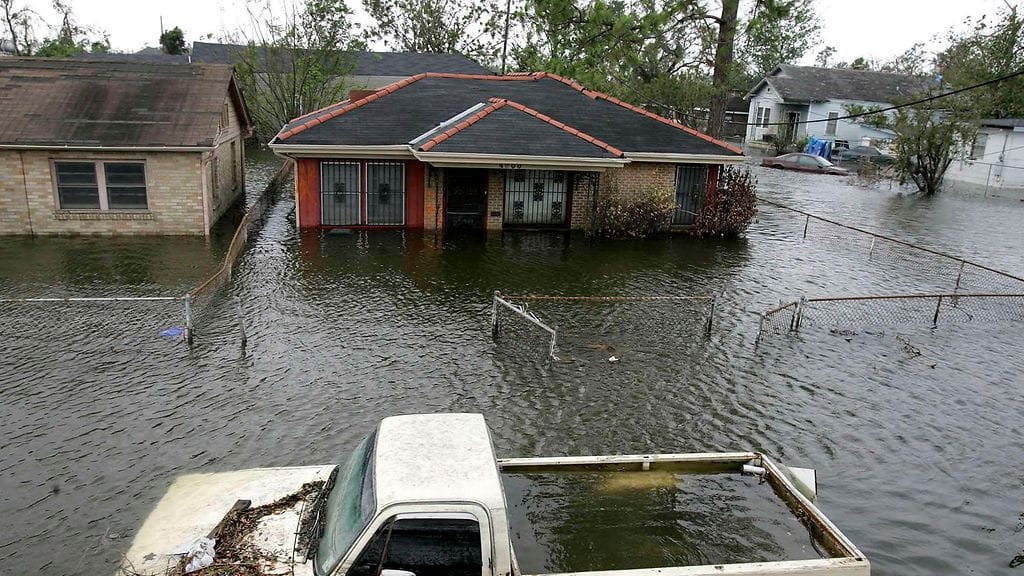 Suurin osa New Orleansista peittyi 10 vuotta sitten veden alle.