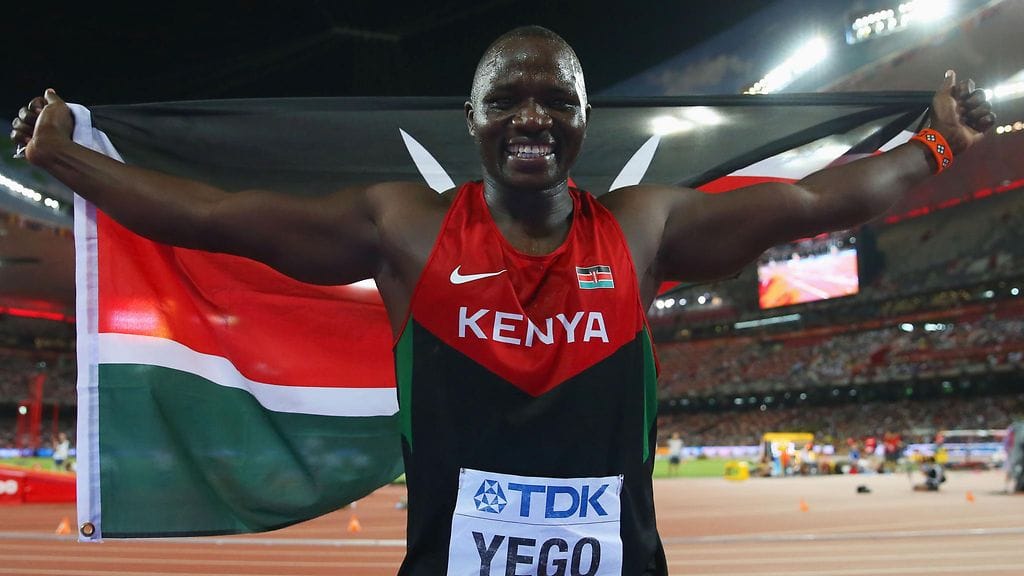 Keihäsmies Julius Yego toi Keniaan maan historian ensimmäisen kultamitalin kenttälajeista.