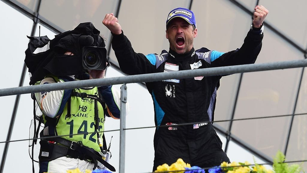 Patrick Dempsey juhli kesäkuussa Le Mansin kakkostilaa.