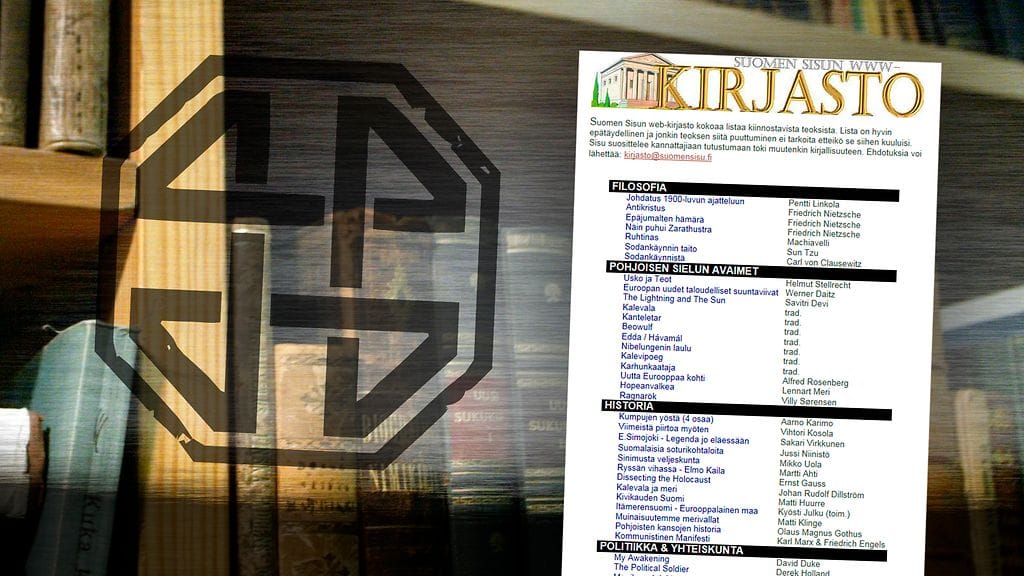 Suomen Sisun verkkokirjasto sisälsi niin klassikkoteoksia kuin holokaustin kieltämistä. Yhdistyksen varapuheenjohtajan mukaan teokset eivät edusta järjestön periaatteita.