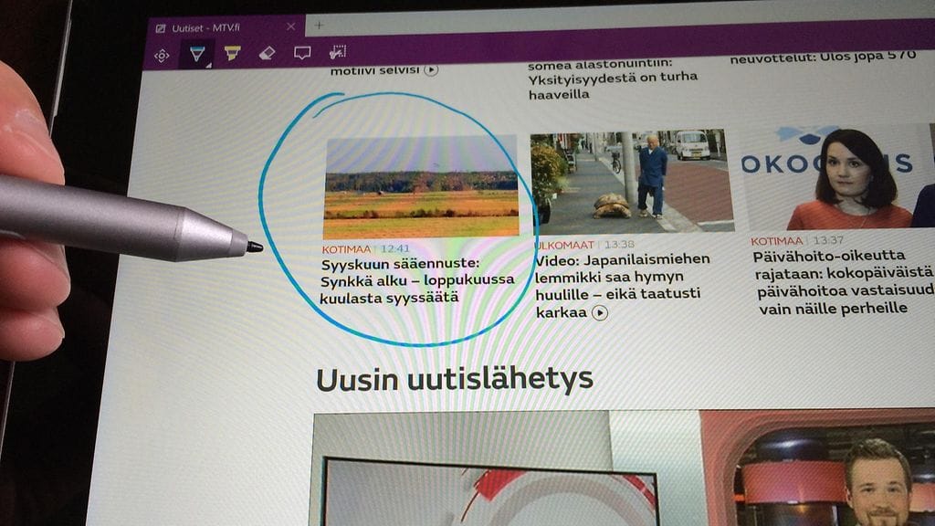 Microsoft Surface Pro 3 -tietokone, Windows 10