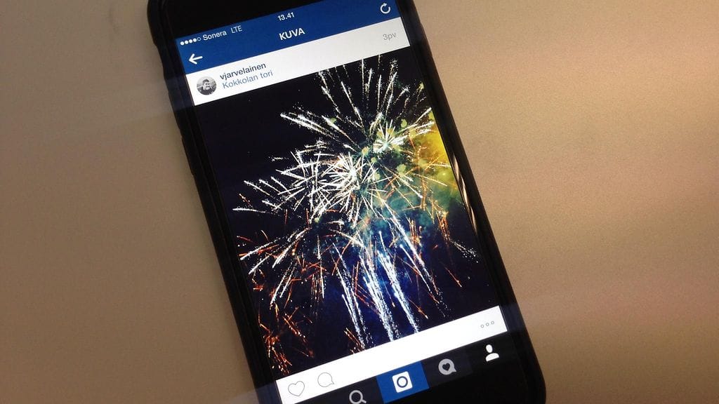 Instagramiin voi nyt ladata myös pystykuvia.