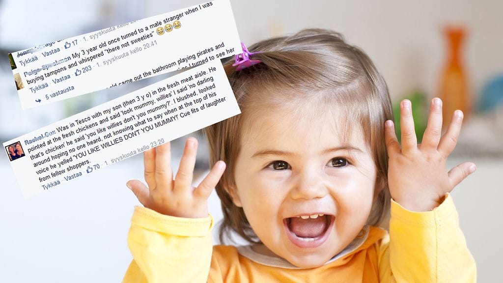 "Luulen, että isin pippeli on pudonnut!"