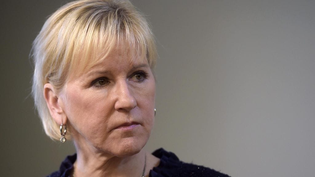 Ruotsin ulkoministeri Margot Wallström.