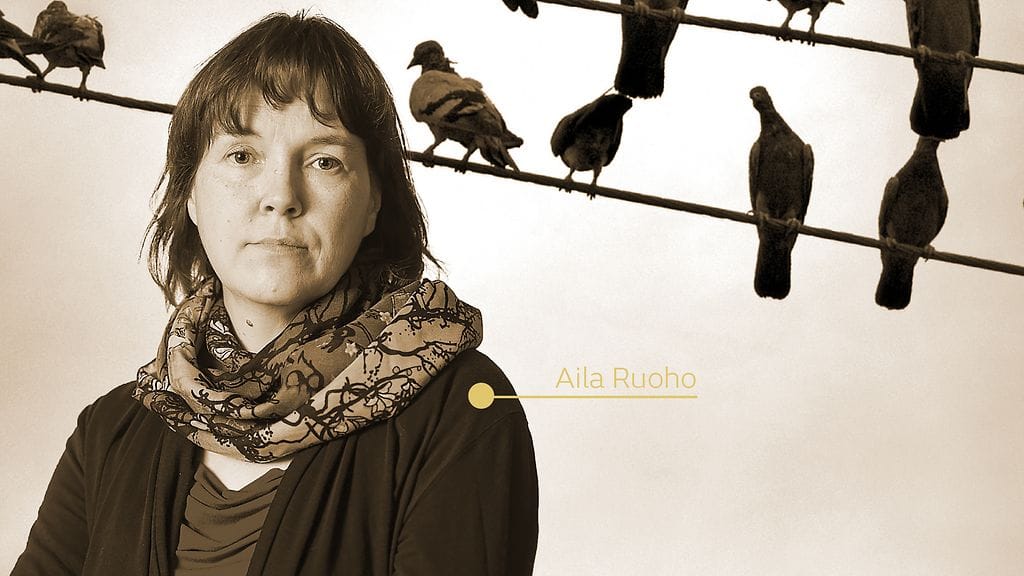 Vartiotornin varjossa kirjailija Aila Ruoho